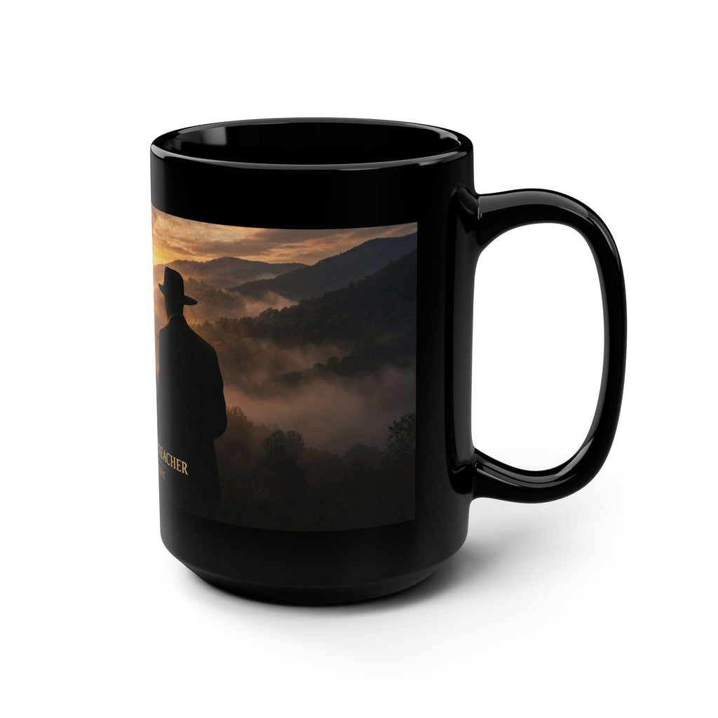 West Virginia Preacher 15oz Black Coffee Mug