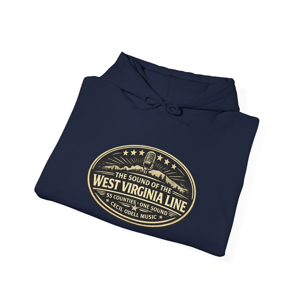West Virginia Line Firetruck Hoodie: "The Sound of the West Virginia Line" Tribute Sweatshirt