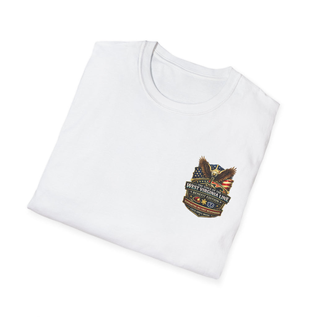 Fire Department T-Shirt: Tunnelton VFD Line Photo Tee