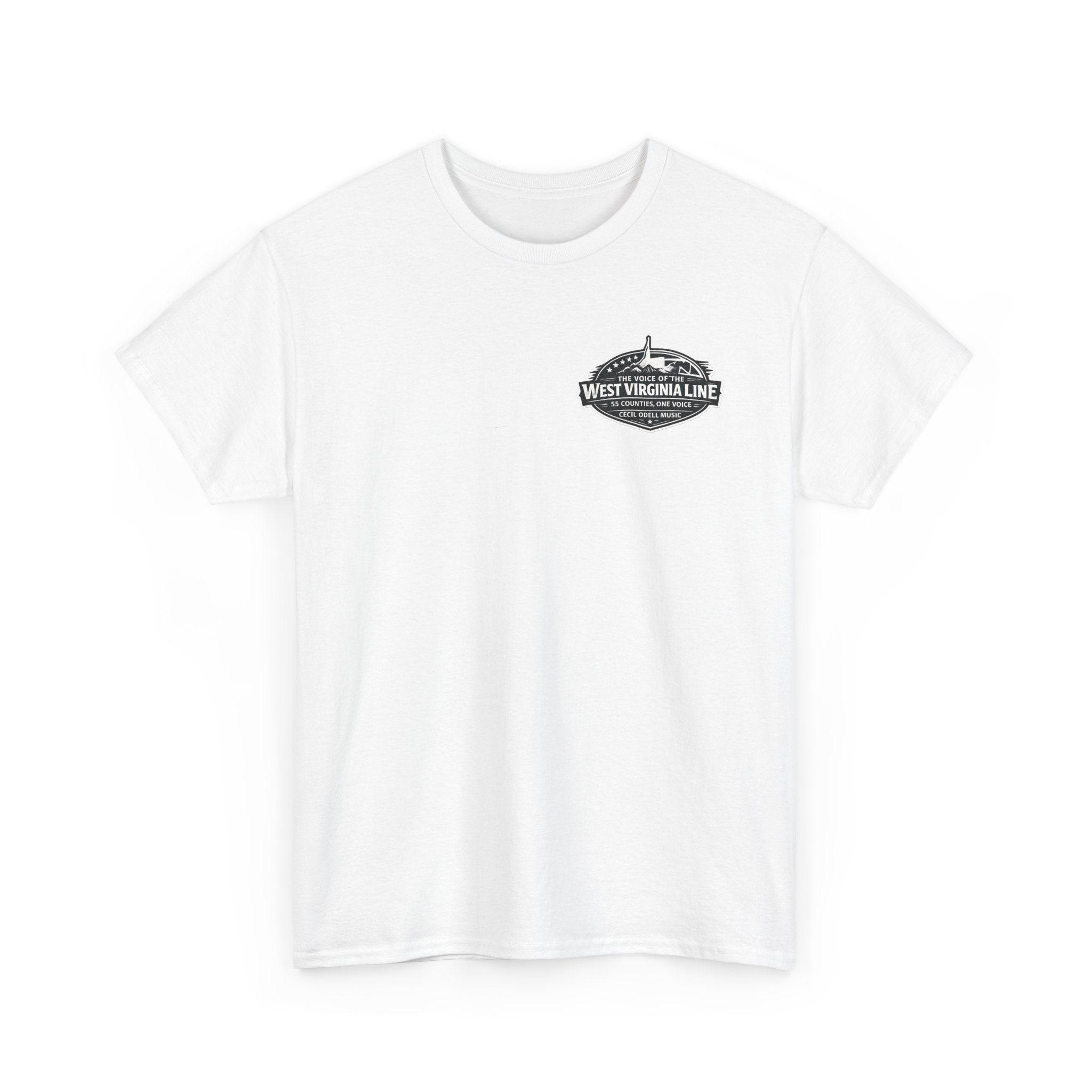 West Virginia Line Tee: 'The Voice of the West Virginia Line' Graphic T-Shirt