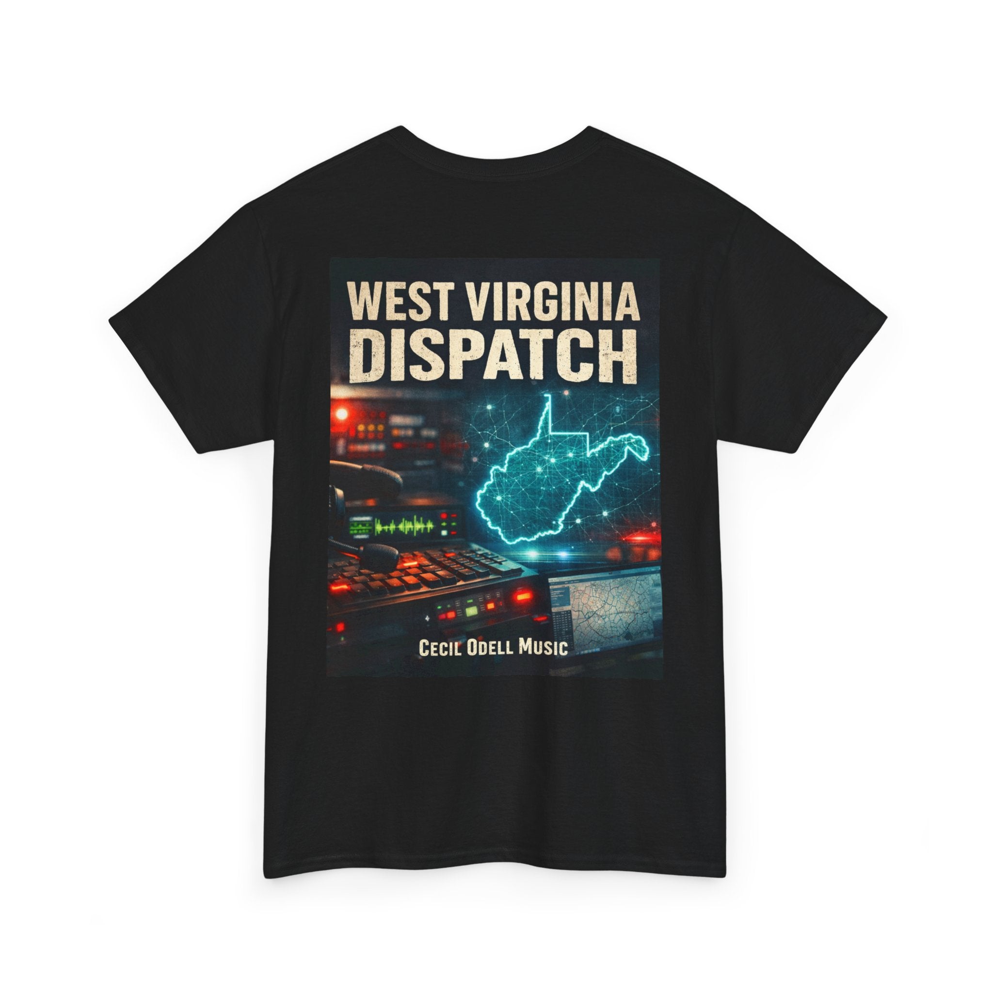 T-Shirt: West Virginia Dispatch Music Tee