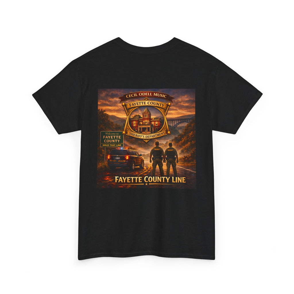 T-Shirt: Fayette County Line Album Art Tee