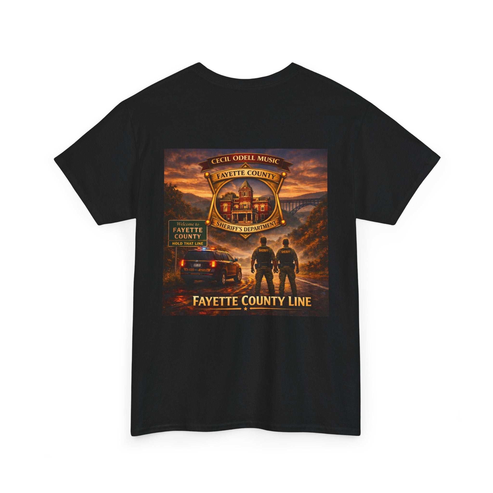 T-Shirt: Fayette County Line Album Art Tee
