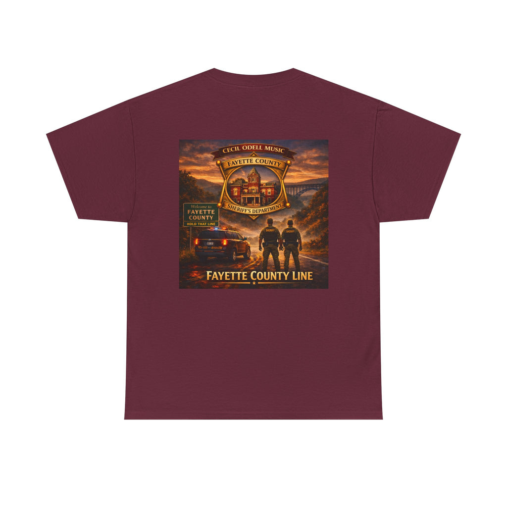 T-Shirt: Fayette County Line Album Art Tee