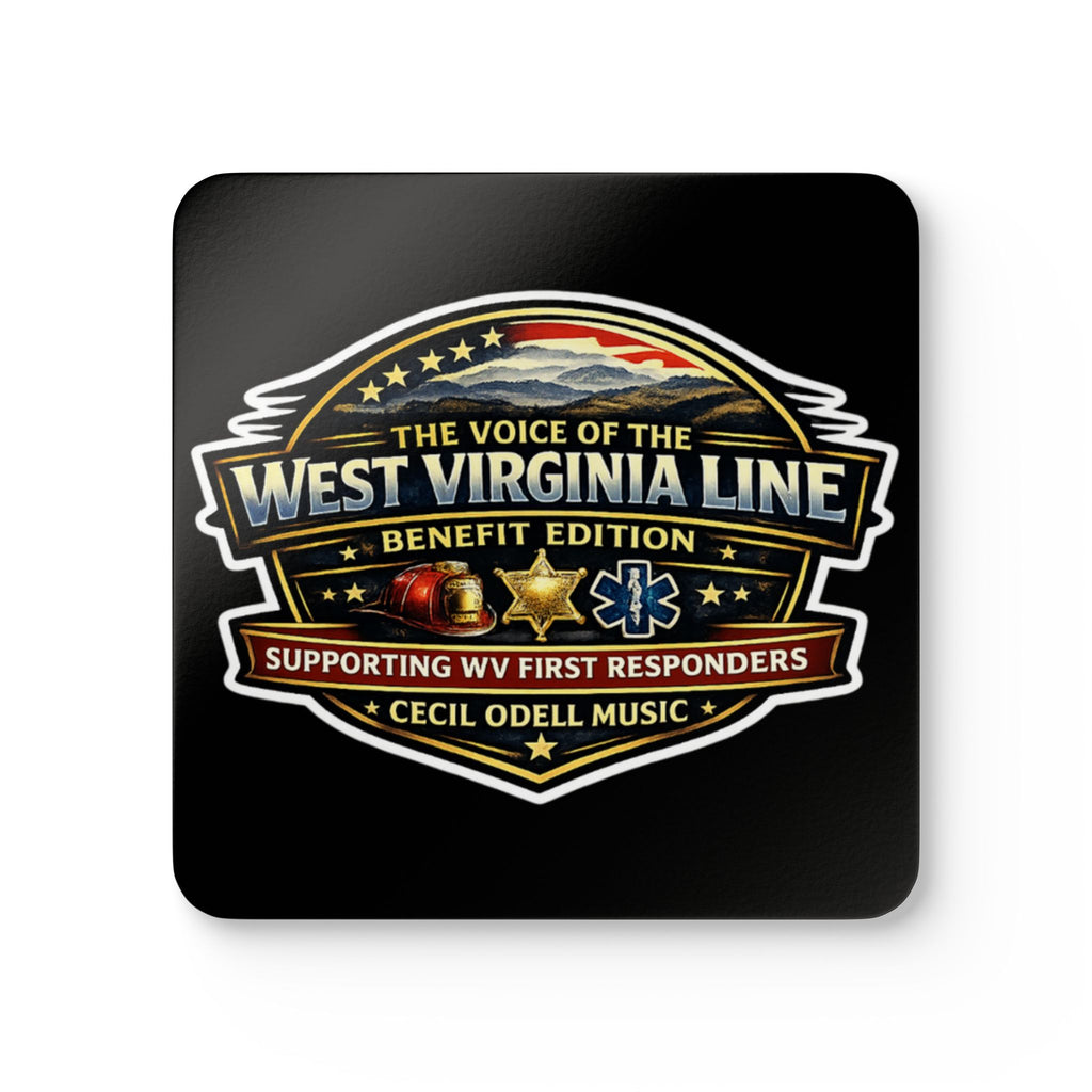 The Voice of the West Virginia Line Benefit Edition - Corkwood Coaster Set