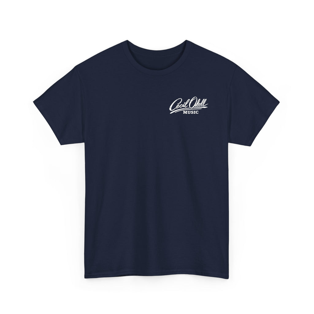 K9 Partner T-Shirt: 'Cecil Odell Music' Script Chest Design