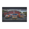 Tunnelton VFD Line Photo Car Magnet: Volunteer Fire Department Truck Magnet