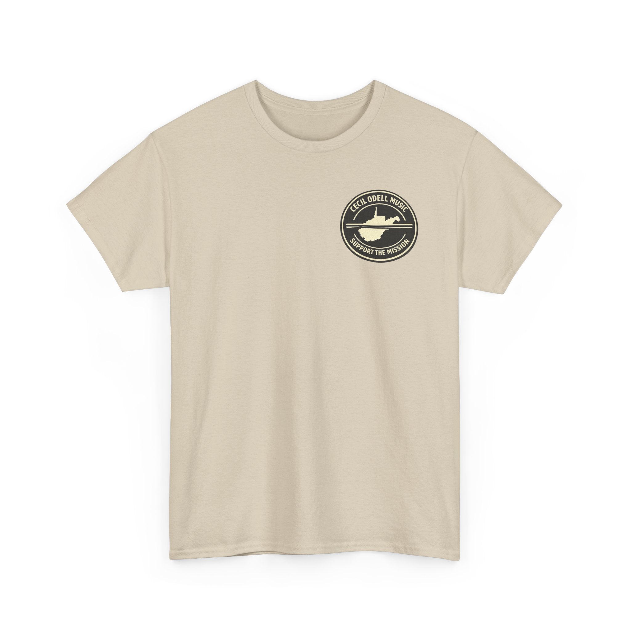 Cecil Odell Music Support the Mission T-Shirt
