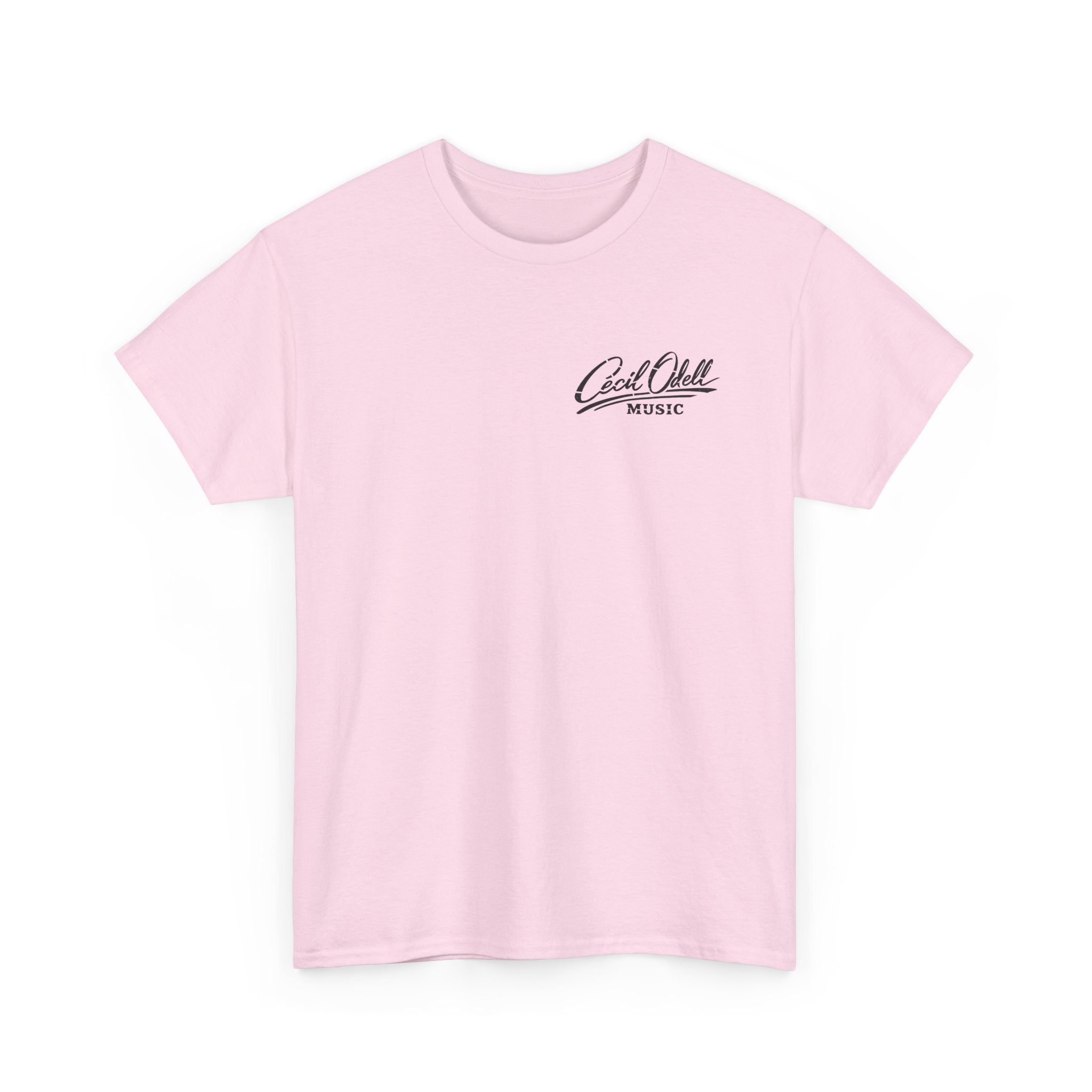 K9 Partner T-Shirt: 'Cecil Odell Music' Script Chest Design