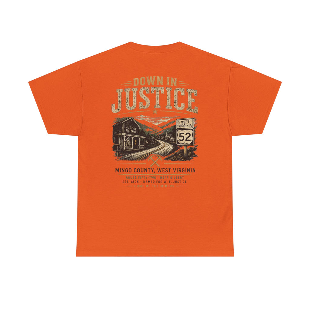 T-Shirt — "Down in Justice"