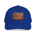 Leather Patch Baseball Cap: Cecil Odell Music Rectangle