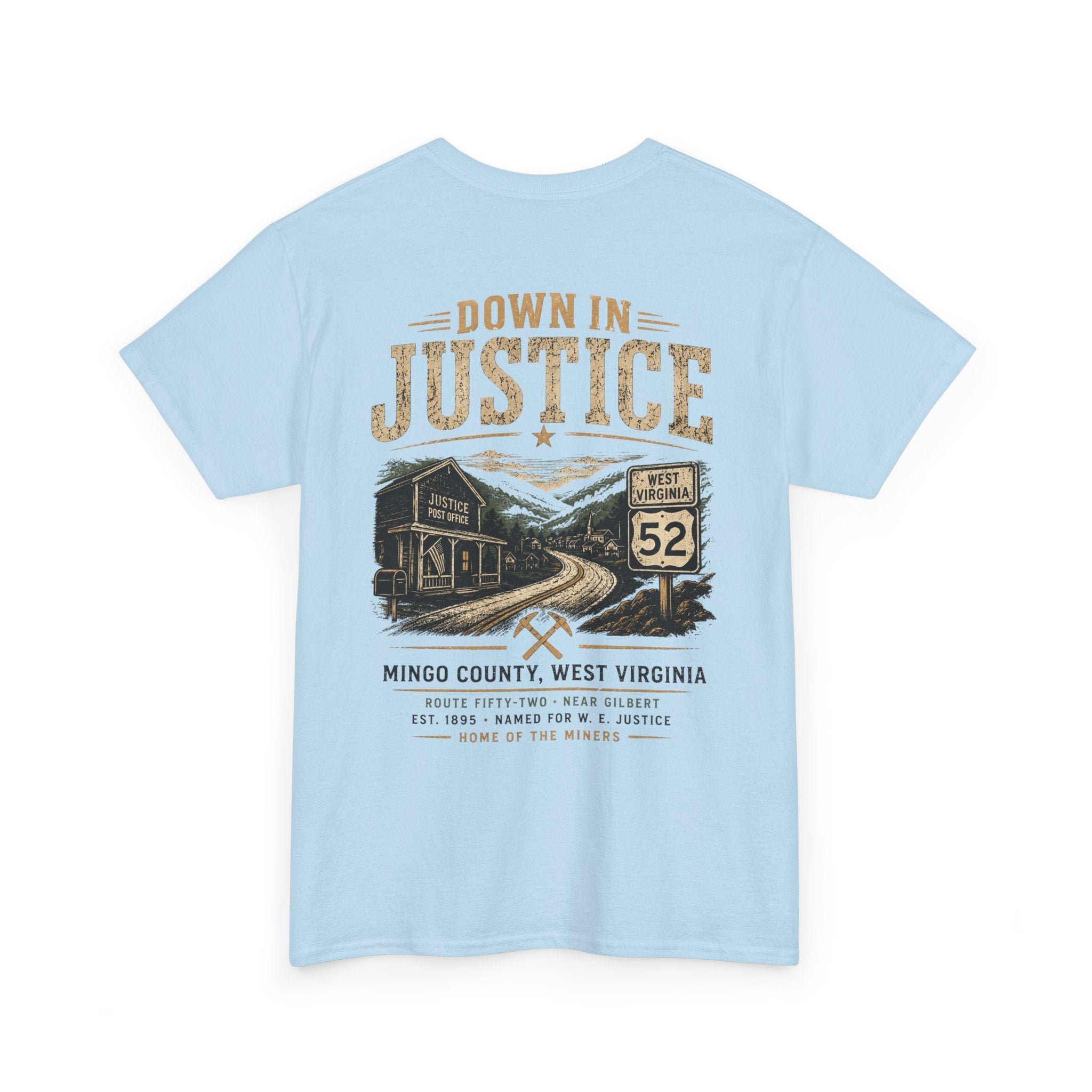 T-Shirt — "Down in Justice"