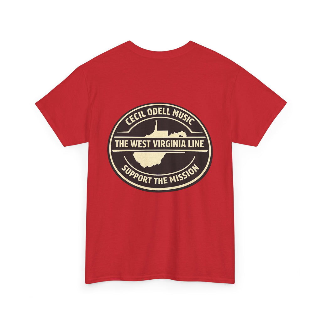 Cecil Odell Music Support the Mission T-Shirt