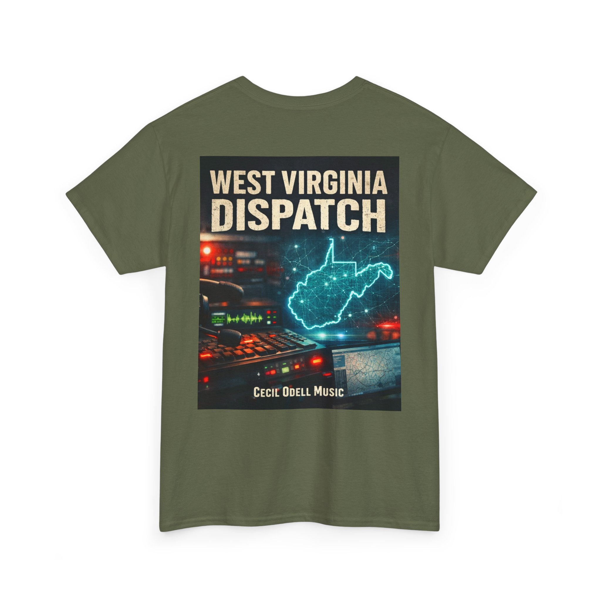 T-Shirt: West Virginia Dispatch Music Tee