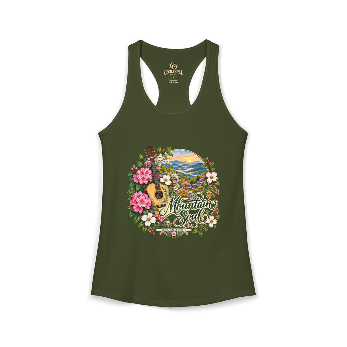 Mountain Soul – Women's Racerback Tank Top