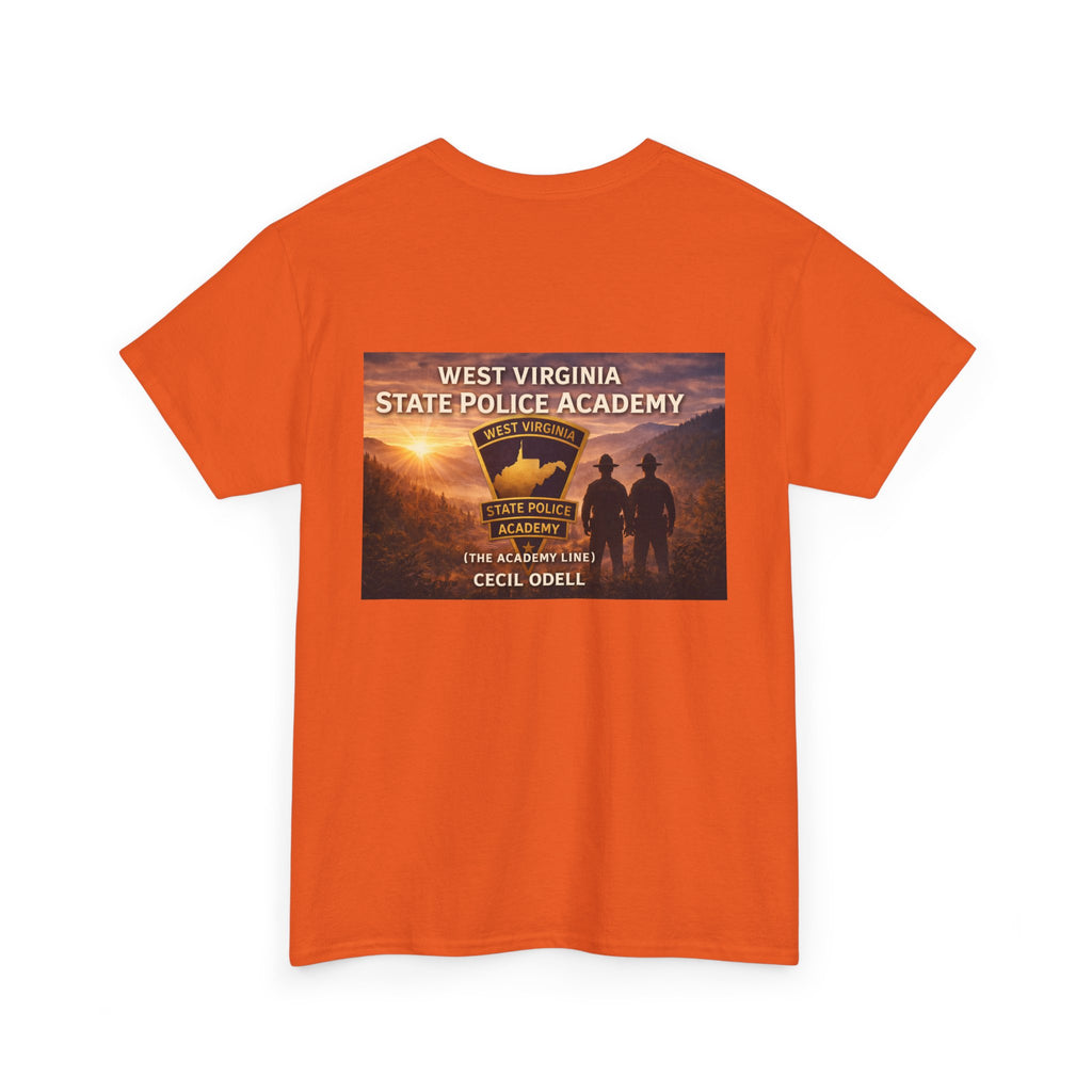 State Police Academy T-Shirt - West Virginia Honor Badge Design