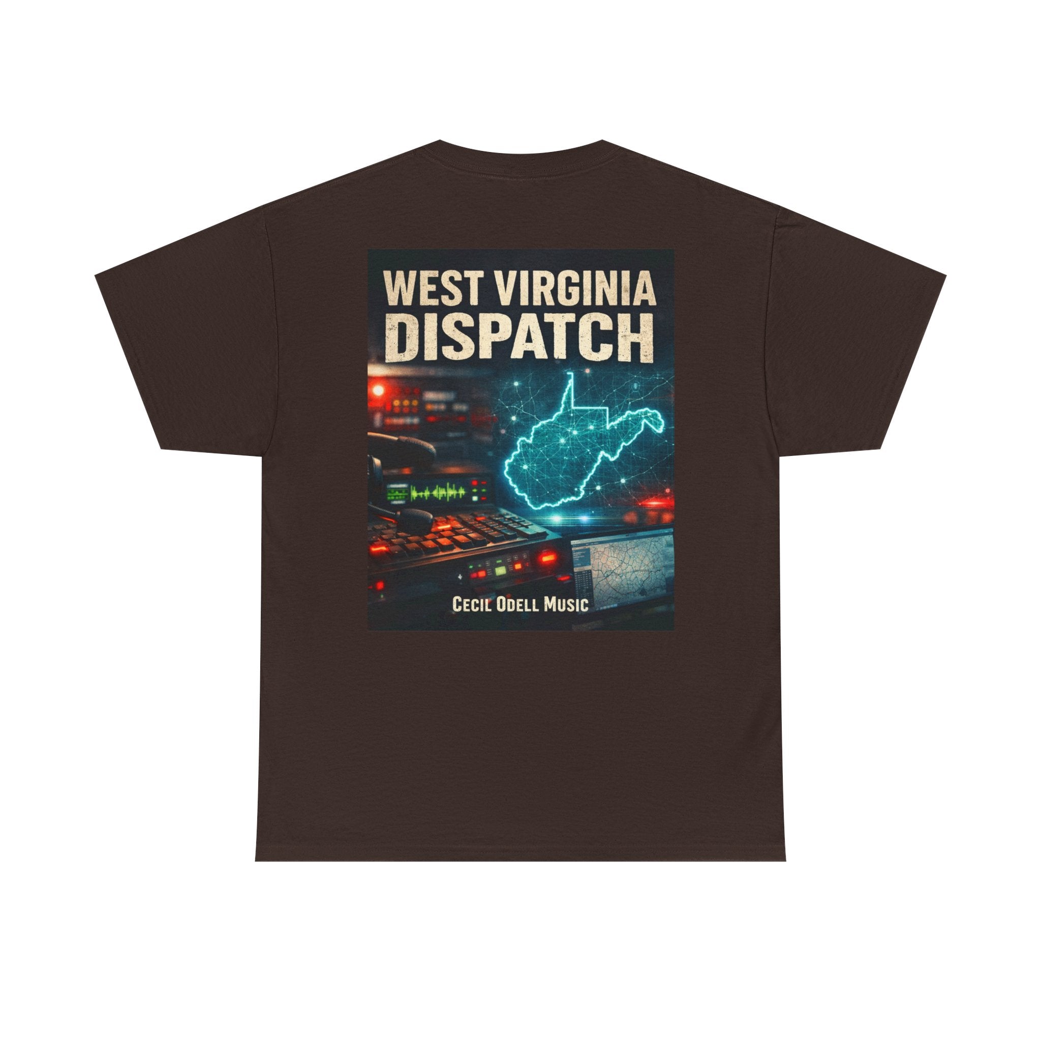 T-Shirt: West Virginia Dispatch Music Tee