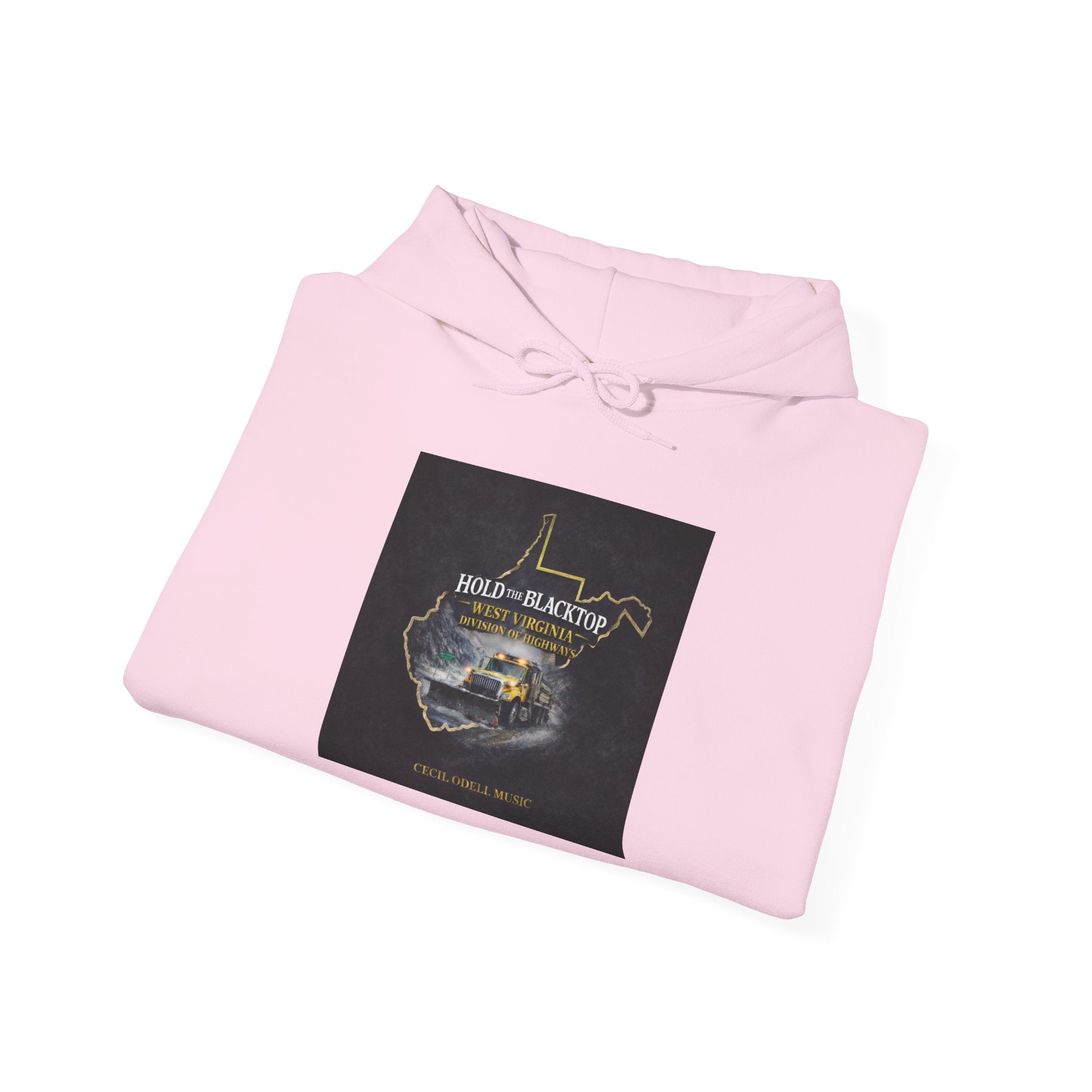 Hoodie: "Hold The Blacktop" Vintage Road Trip Graphic Pullover