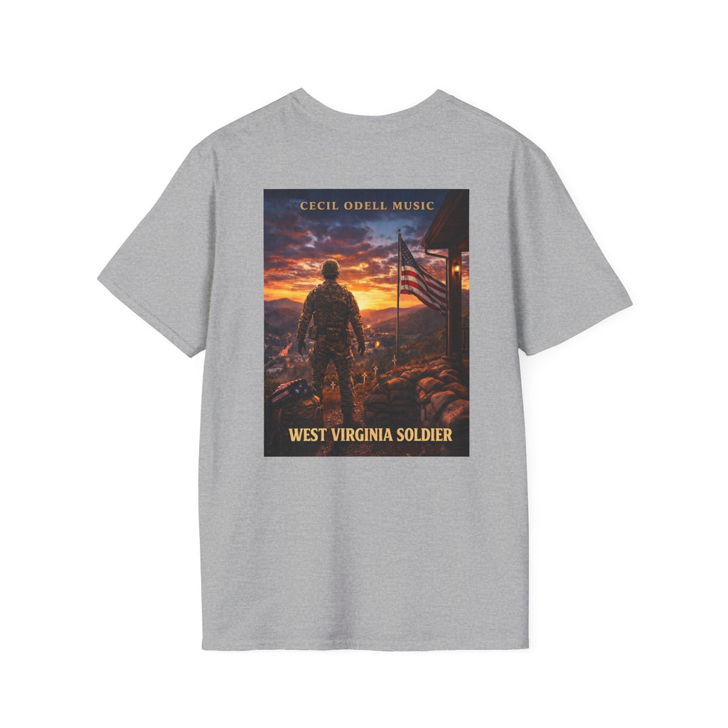 West Virginia Soldier T-Shirt: Patriotic Veteran Tribute Tee