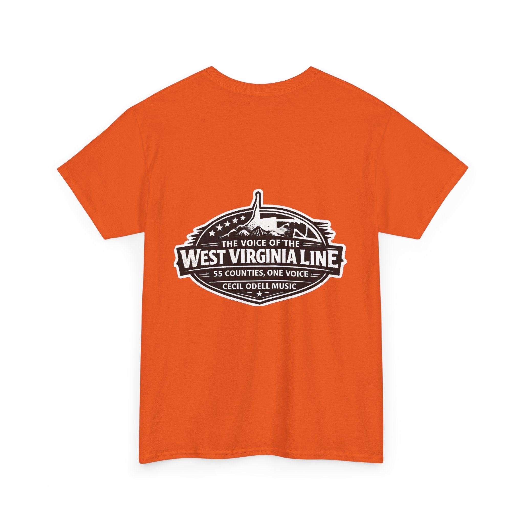 West Virginia Line Tee: 'The Voice of the West Virginia Line' Graphic T-Shirt