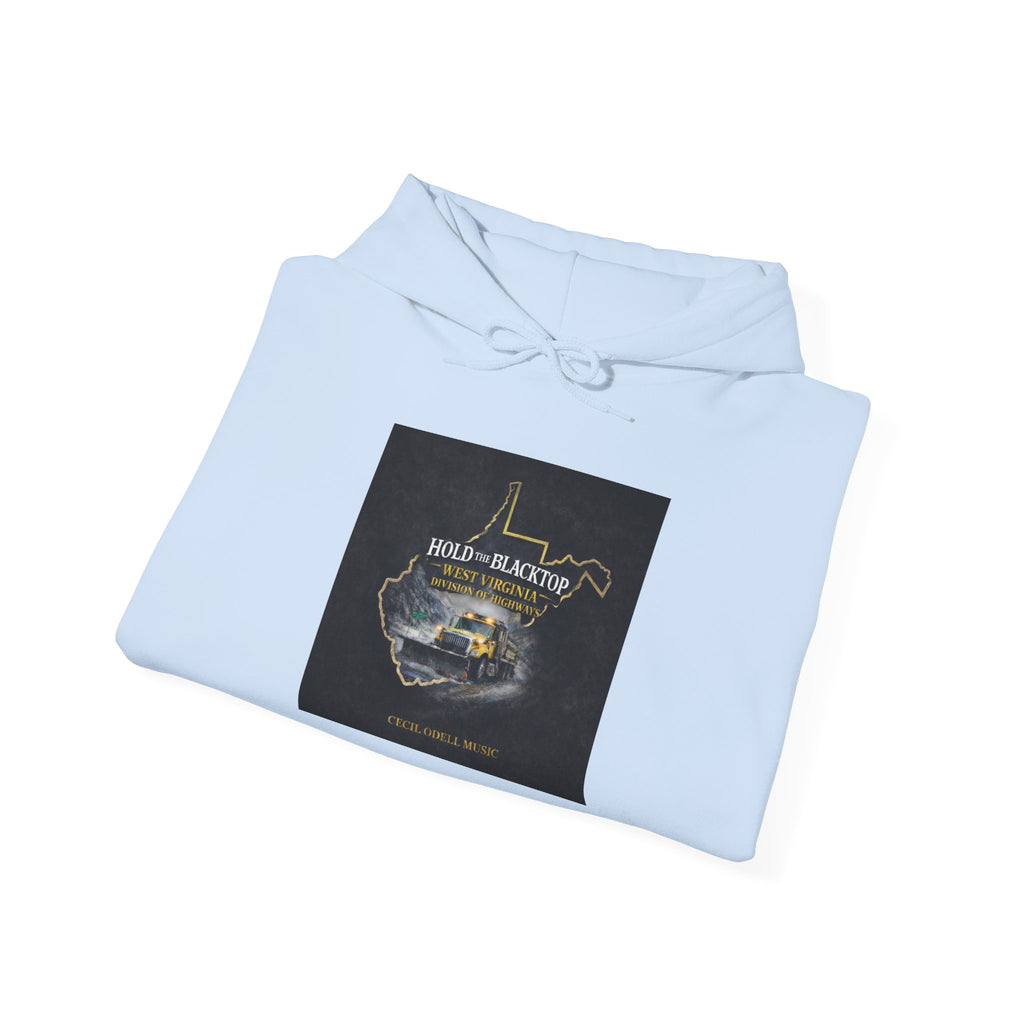 Hoodie: "Hold The Blacktop" Vintage Road Trip Graphic Pullover