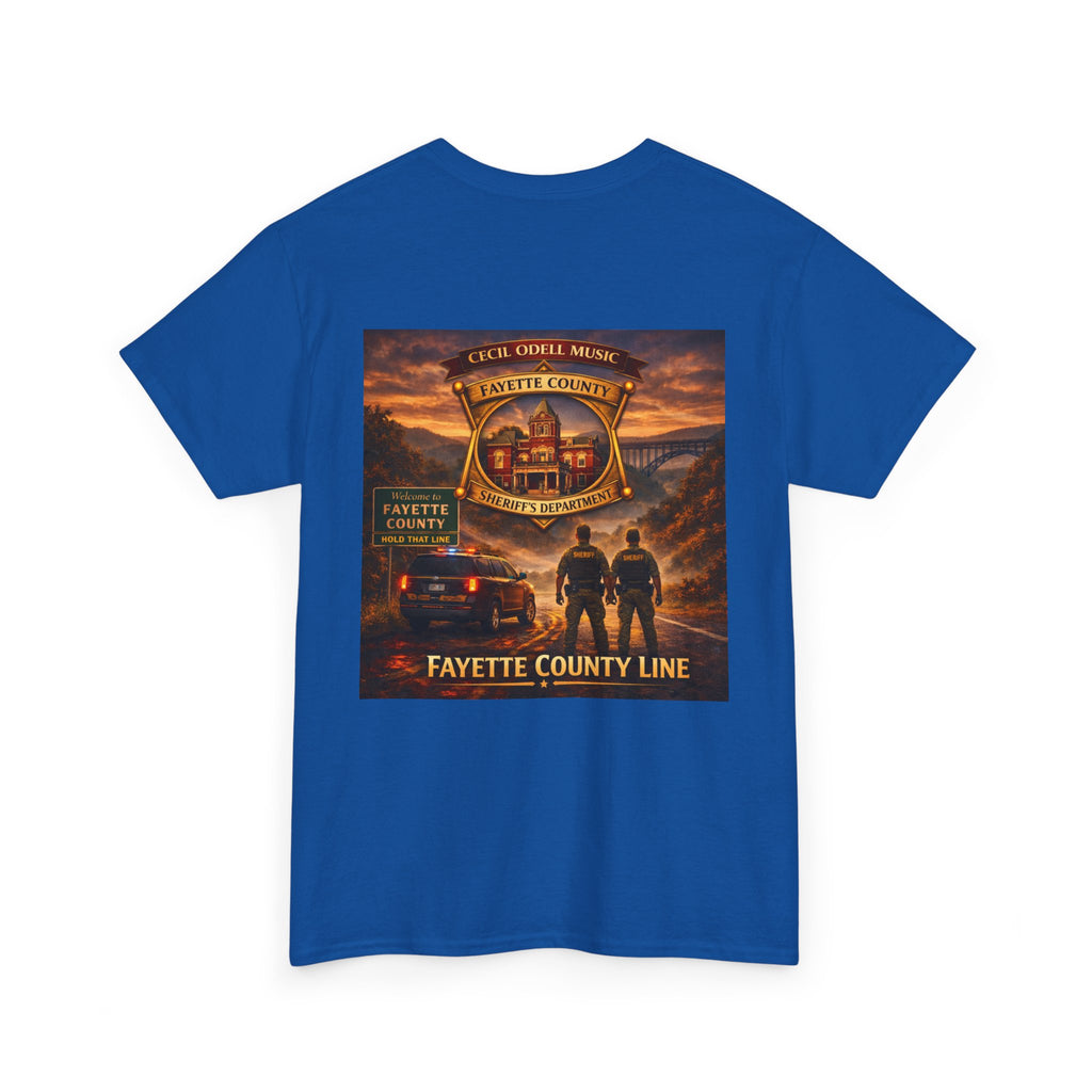 T-Shirt: Fayette County Line Album Art Tee