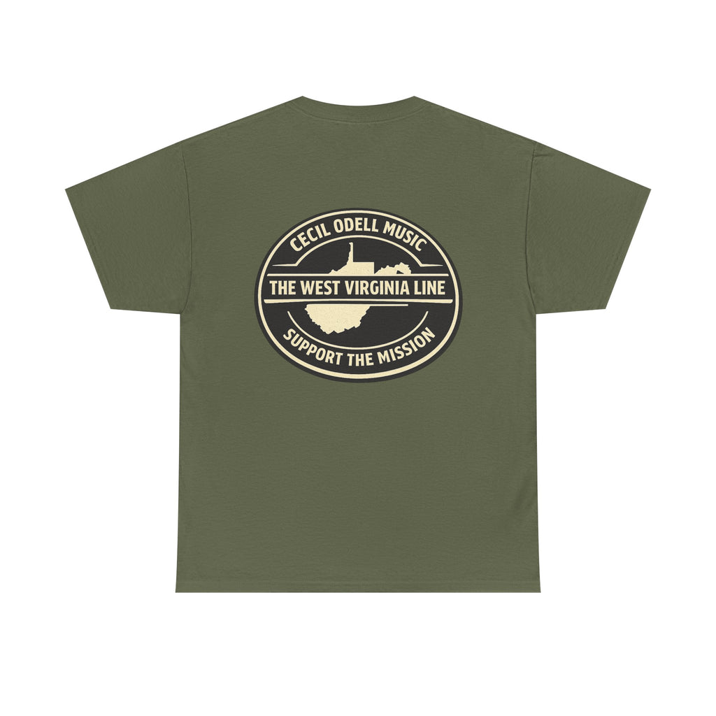 Cecil Odell Music Support the Mission T-Shirt