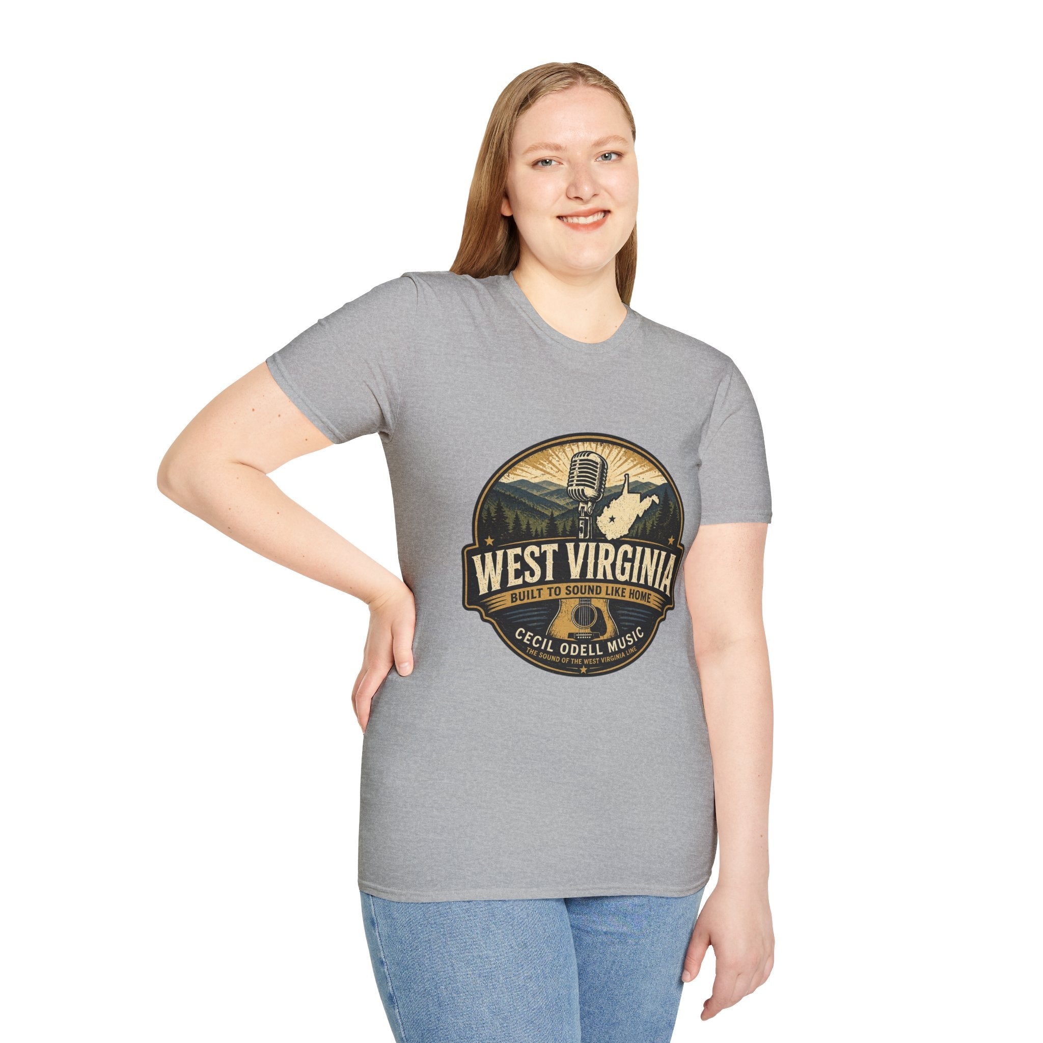 Grandma's Farm T-Shirt: West Union West Virginia Rustic Country Tee