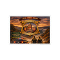 Fayette County Sheriff Badge Poster: 'Cecil Odell Music' Gloss Print