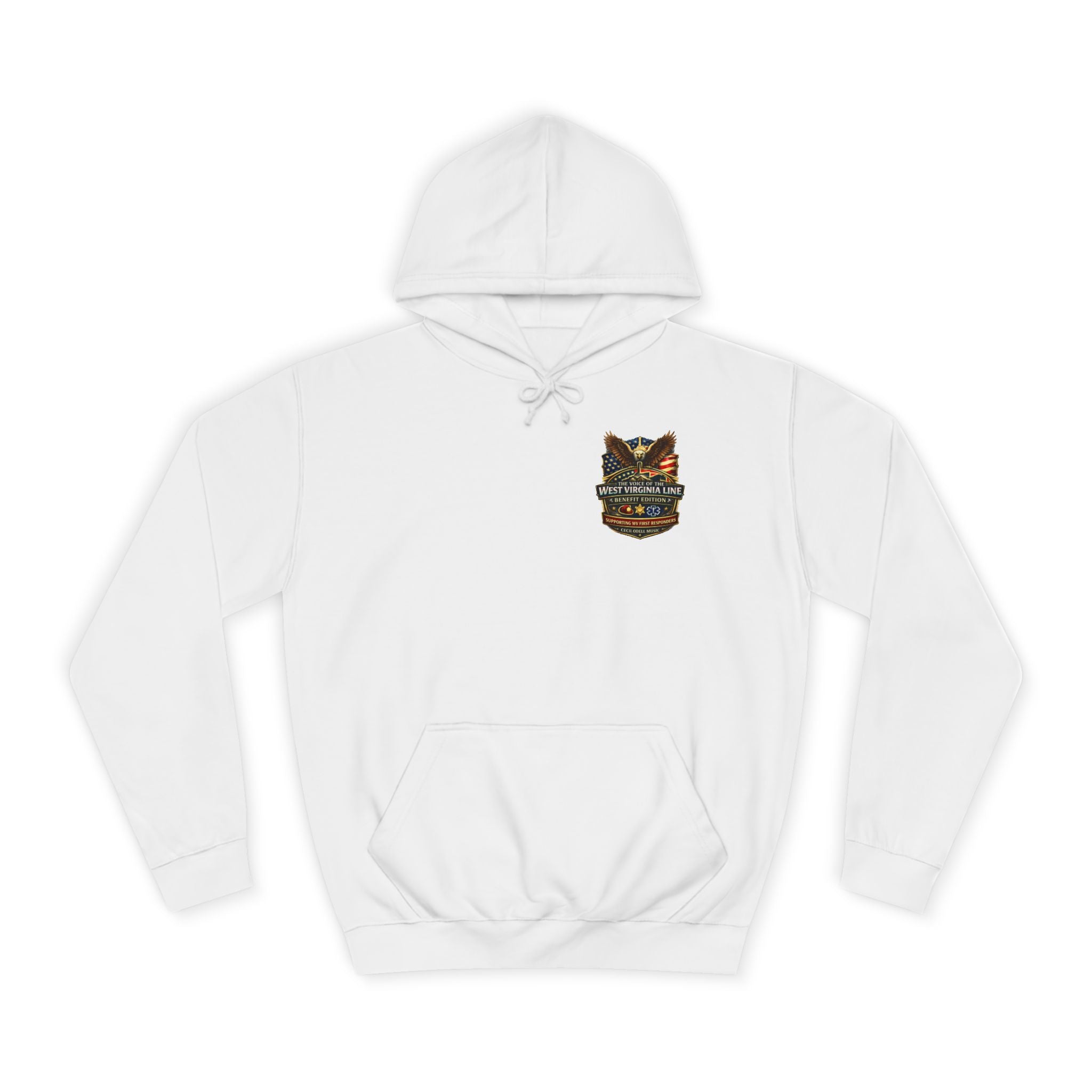 West Virginia Line Badge Hoodie: State & First Responder Tribute