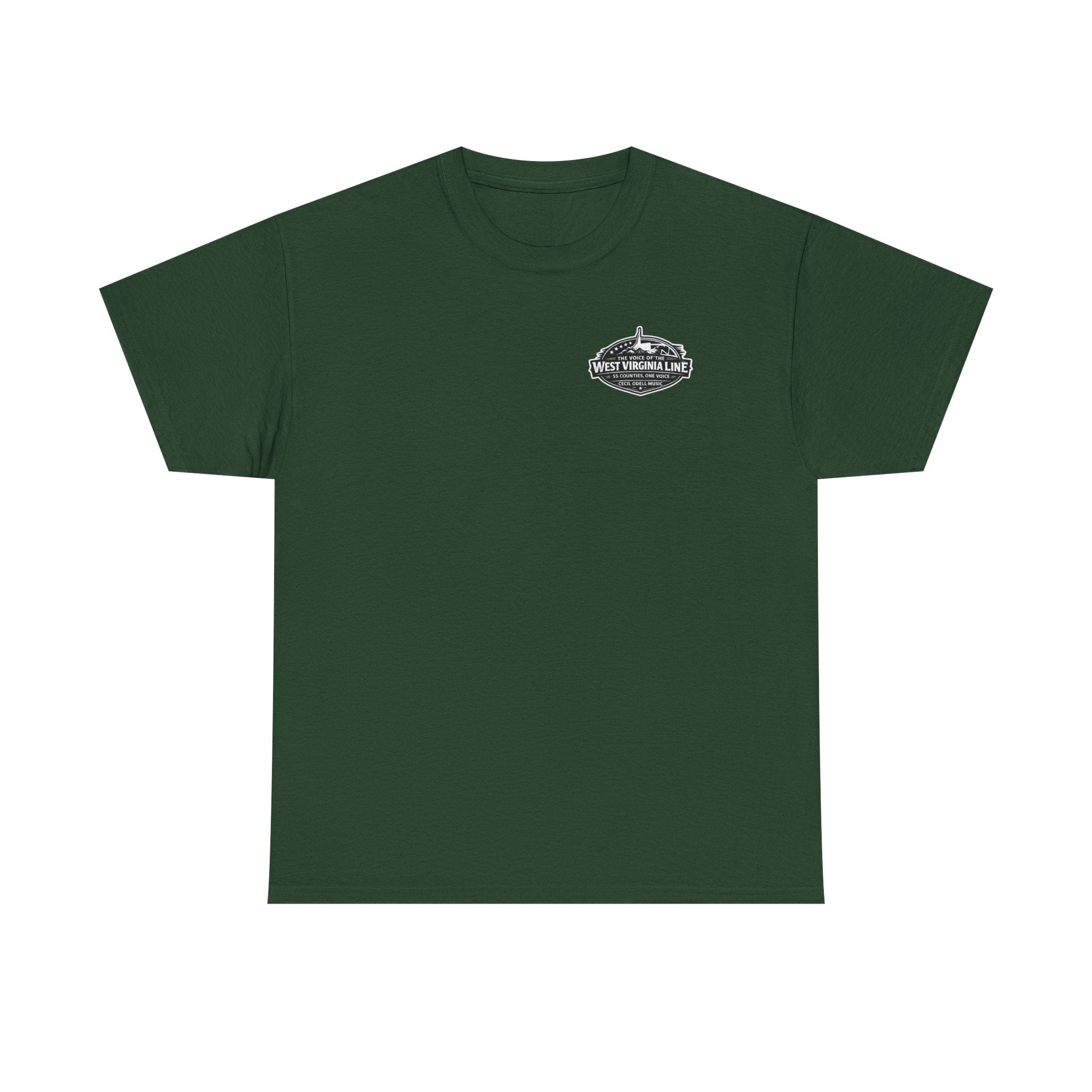 Greenbrier County Line Concert Tee: Vintage Live Music Poster Shirt