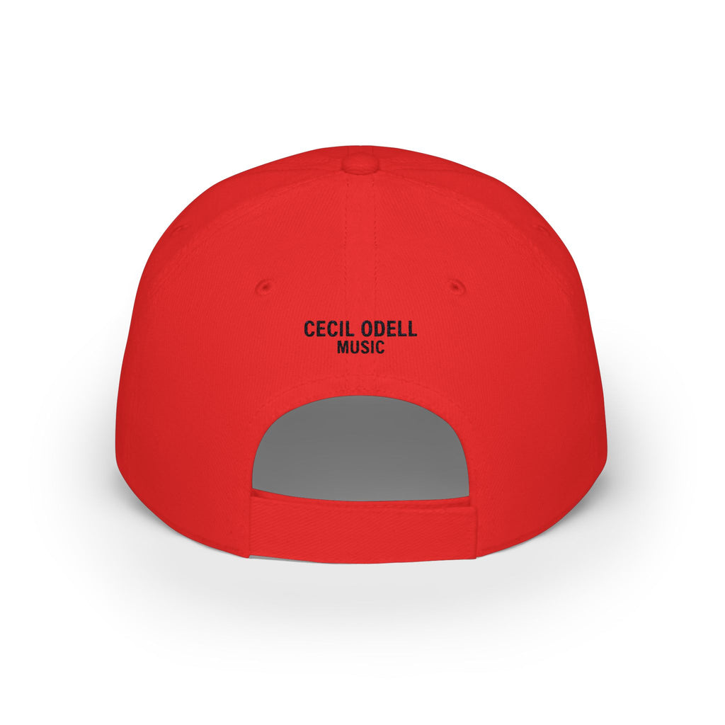Cecil Odell Music Embroidered Baseball Cap