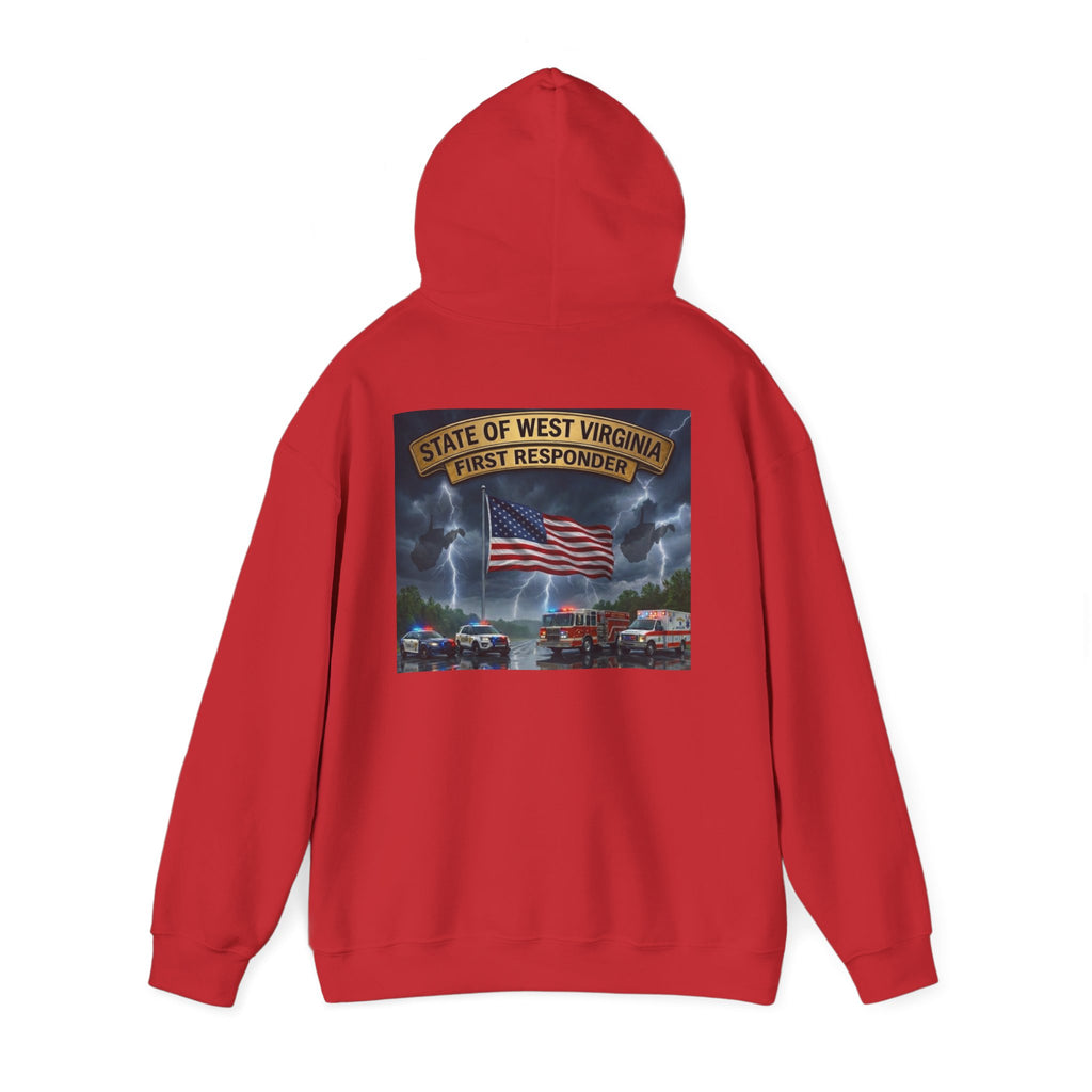 Preston County 911 First Responder Hoodie: Virginia Emergency Services Tribute