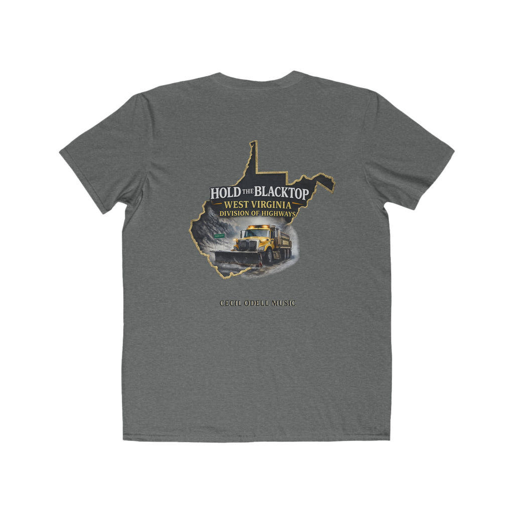 West Virginia Map T‑Shirt: "Hold the Blacktop" Vintage Truck Graphic Tee