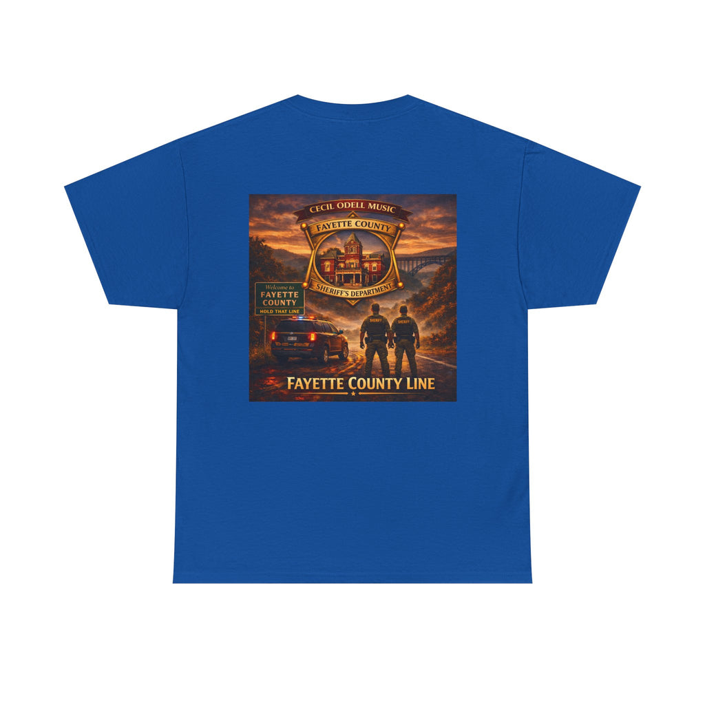 T-Shirt: Fayette County Line Album Art Tee