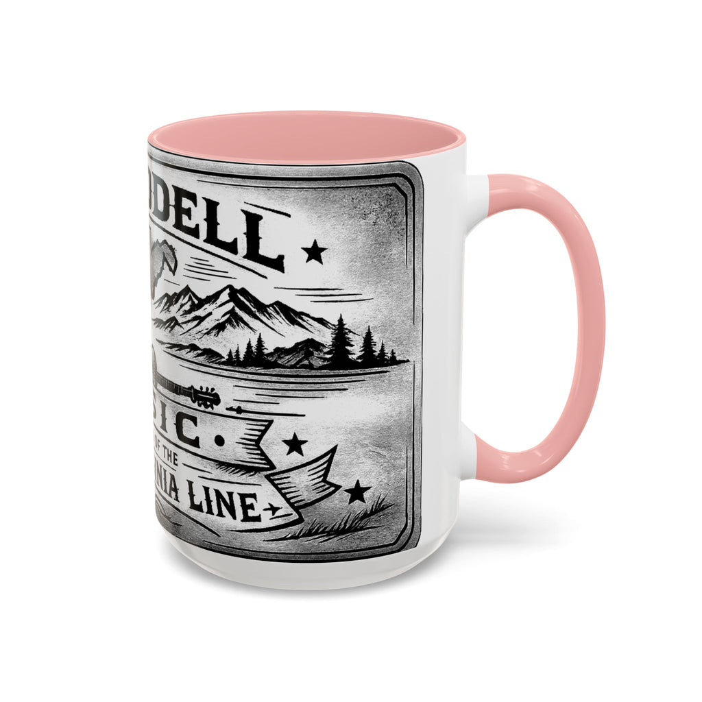 West Virginia Music Coffee Mug: 'The Sound of the West Virginia Line' Accent Mug