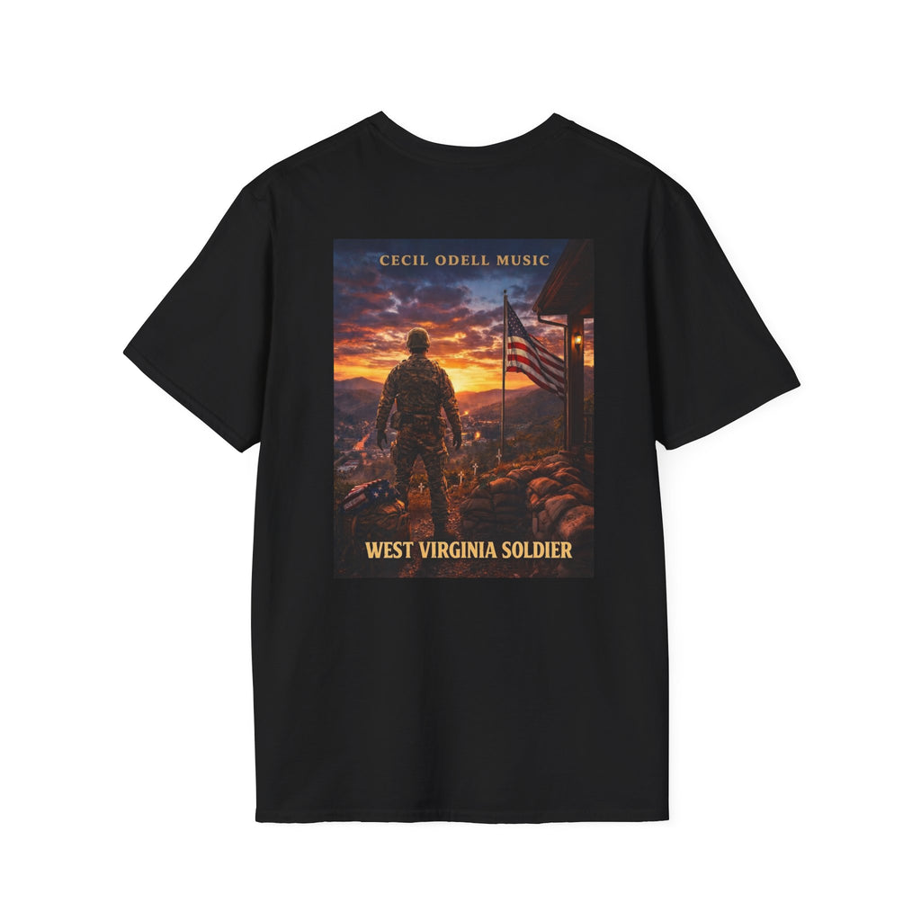 West Virginia Soldier T-Shirt: Patriotic Veteran Tribute Tee