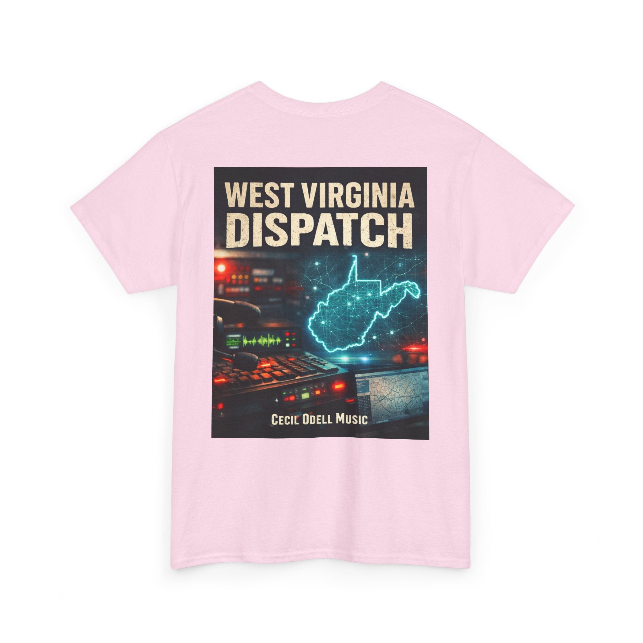 T-Shirt: West Virginia Dispatch Music Tee