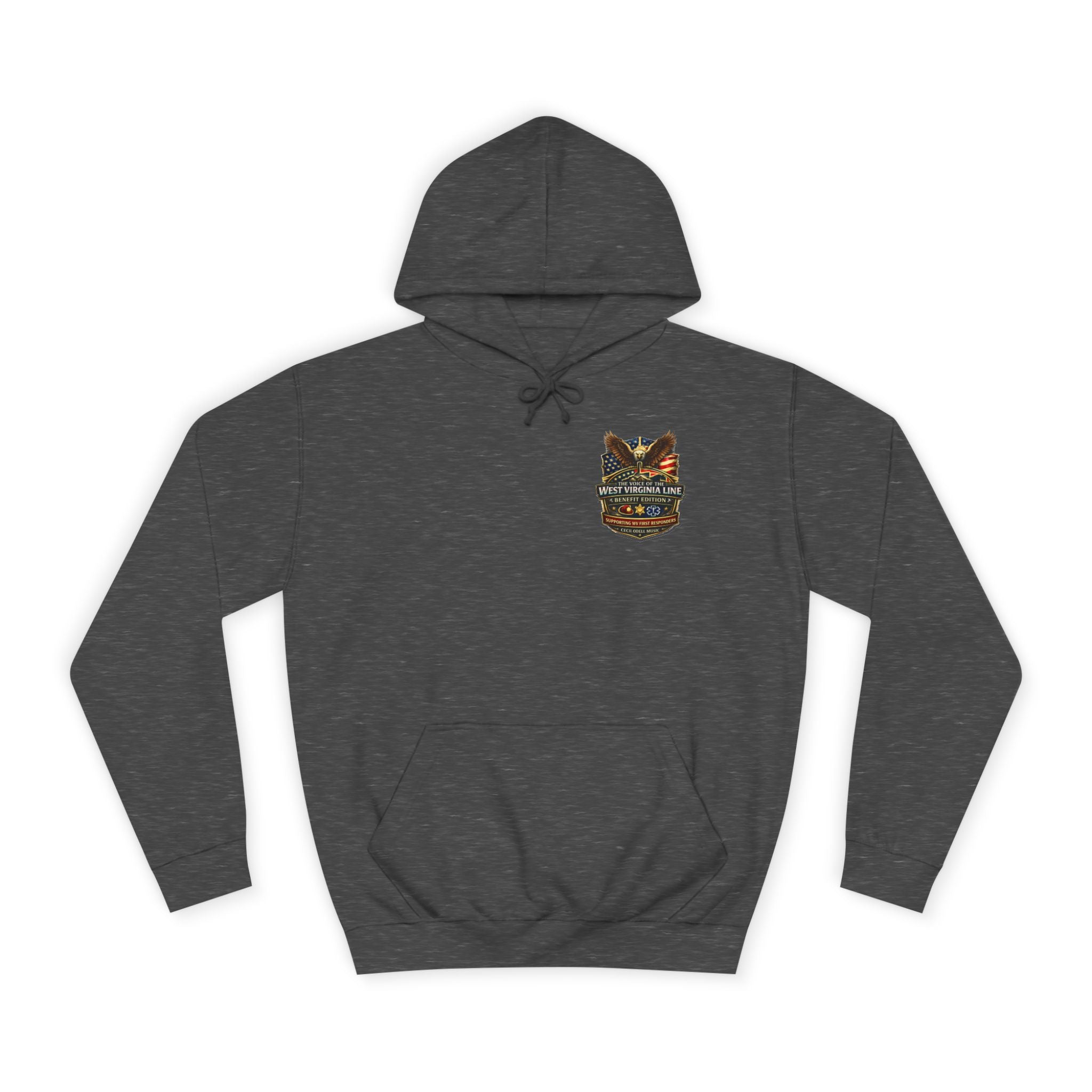 West Virginia Line Badge Hoodie: State & First Responder Tribute