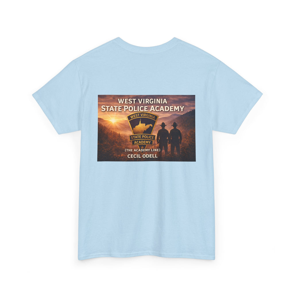 State Police Academy T-Shirt - West Virginia Honor Badge Design