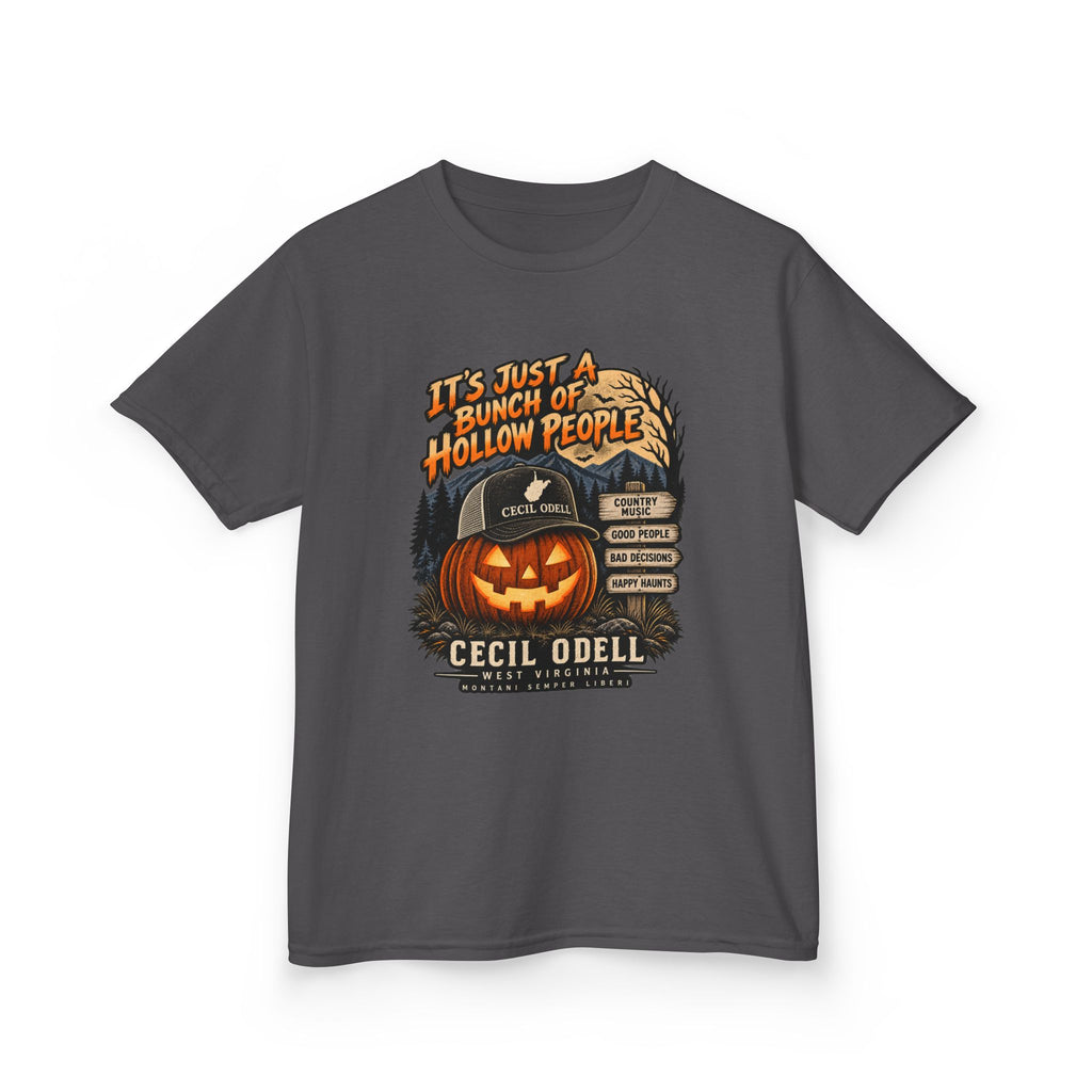 It's Just a Bunch of Hollow People Kids Halloween Tee | Cecil Odell