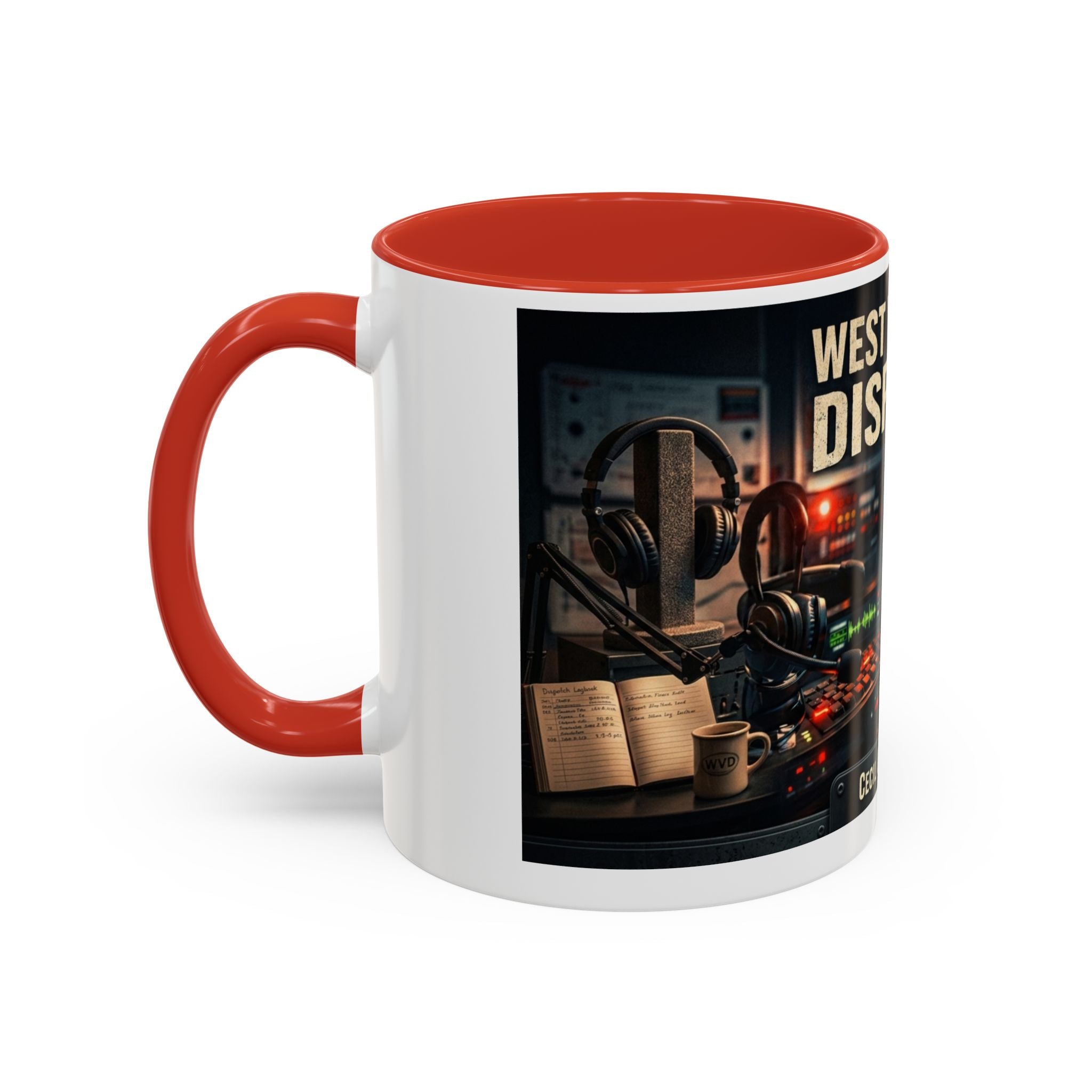West Virginia Dispatch Accent Coffee Mug: Emergency Dispatch Radio Operator Gift (11/15oz)