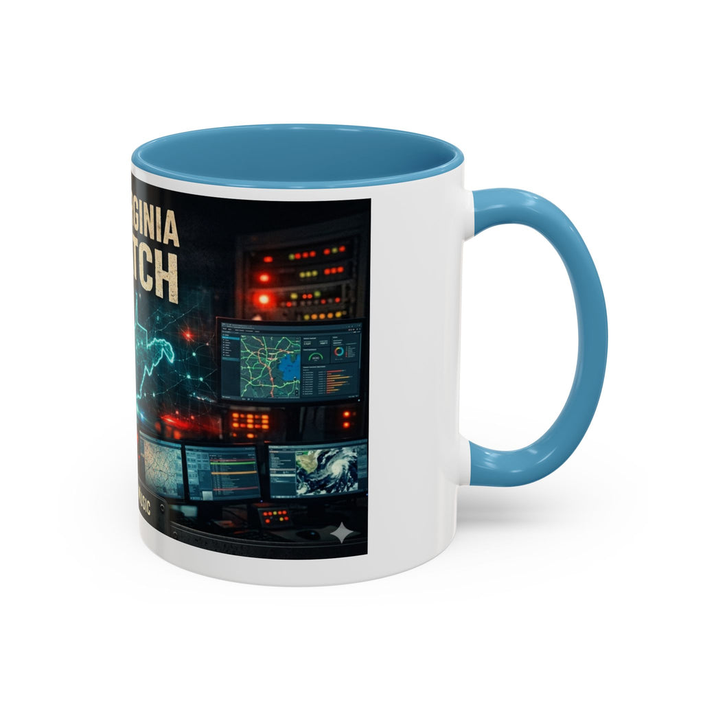 West Virginia Dispatch Accent Coffee Mug: Emergency Dispatch Radio Operator Gift (11/15oz)