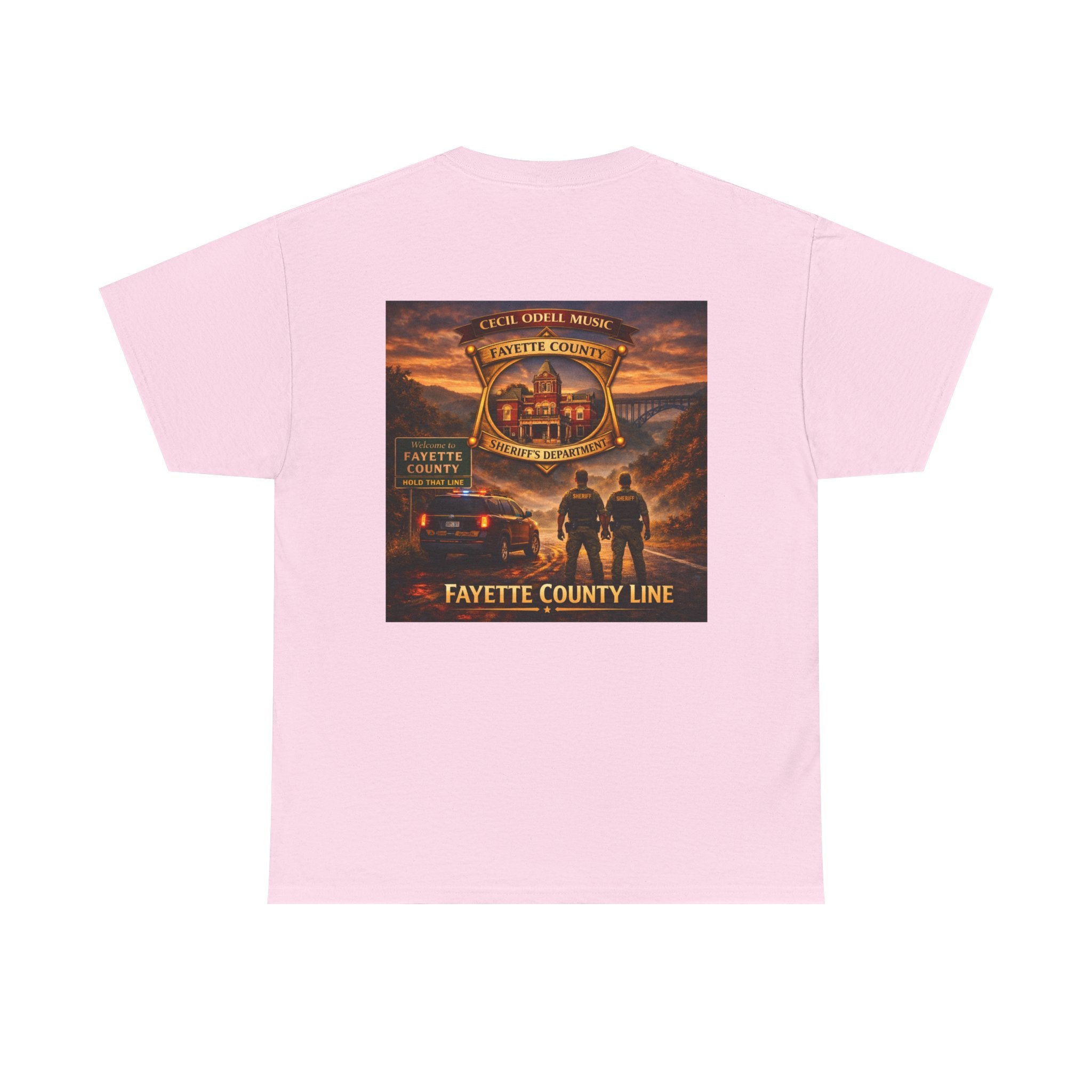 T-Shirt: Fayette County Line Album Art Tee