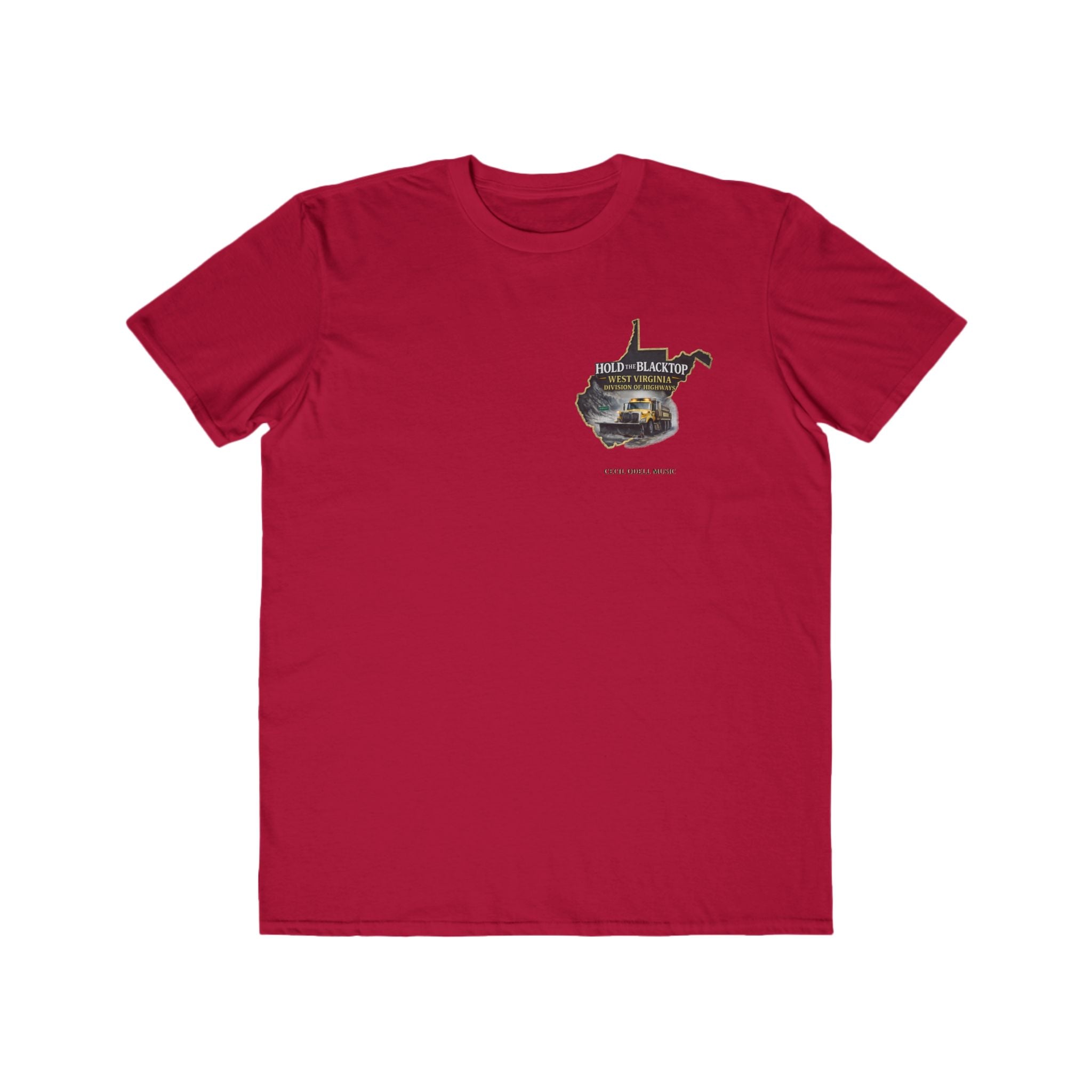 West Virginia Map T‑Shirt: "Hold the Blacktop" Vintage Truck Graphic Tee