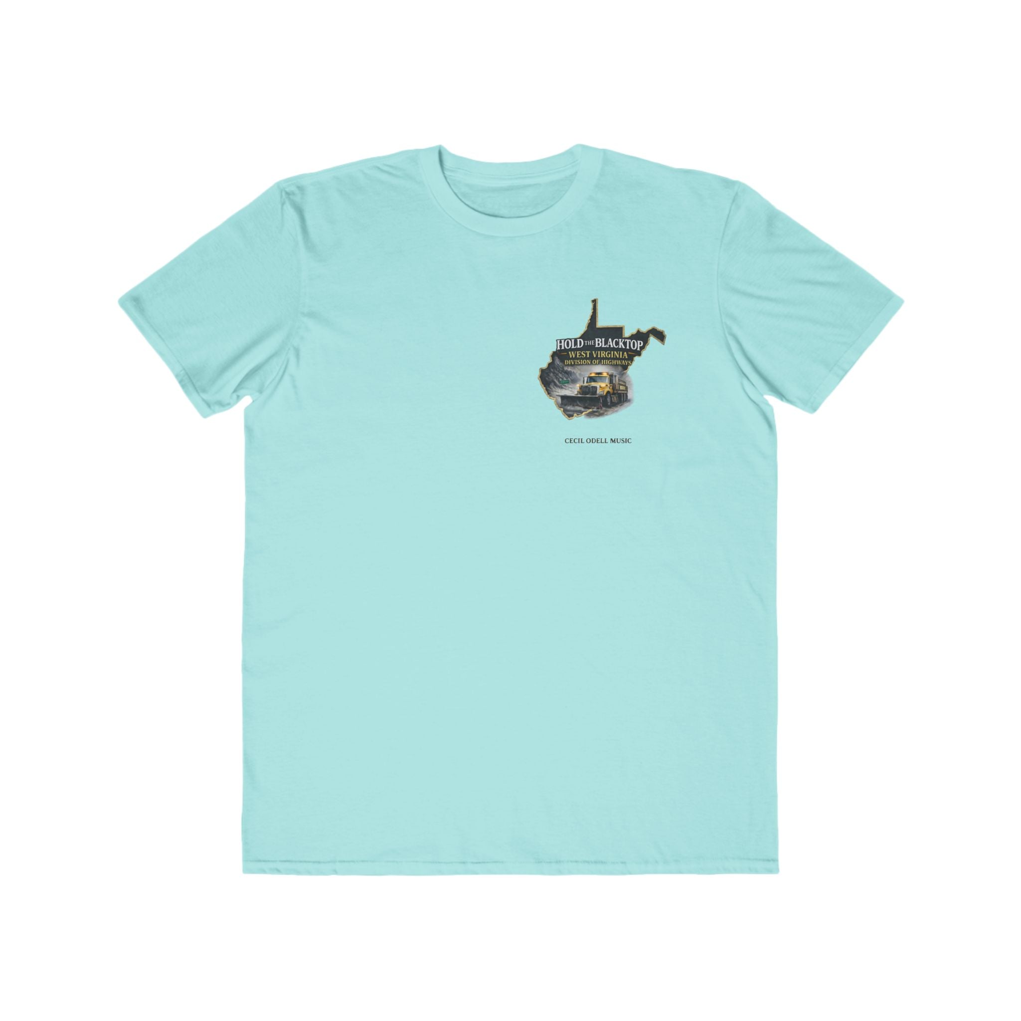 West Virginia Map T‑Shirt: "Hold the Blacktop" Vintage Truck Graphic Tee