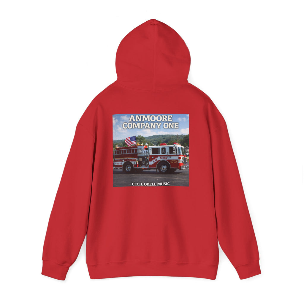 West Virginia Line Firetruck Hoodie: "The Sound of the West Virginia Line" Tribute Sweatshirt