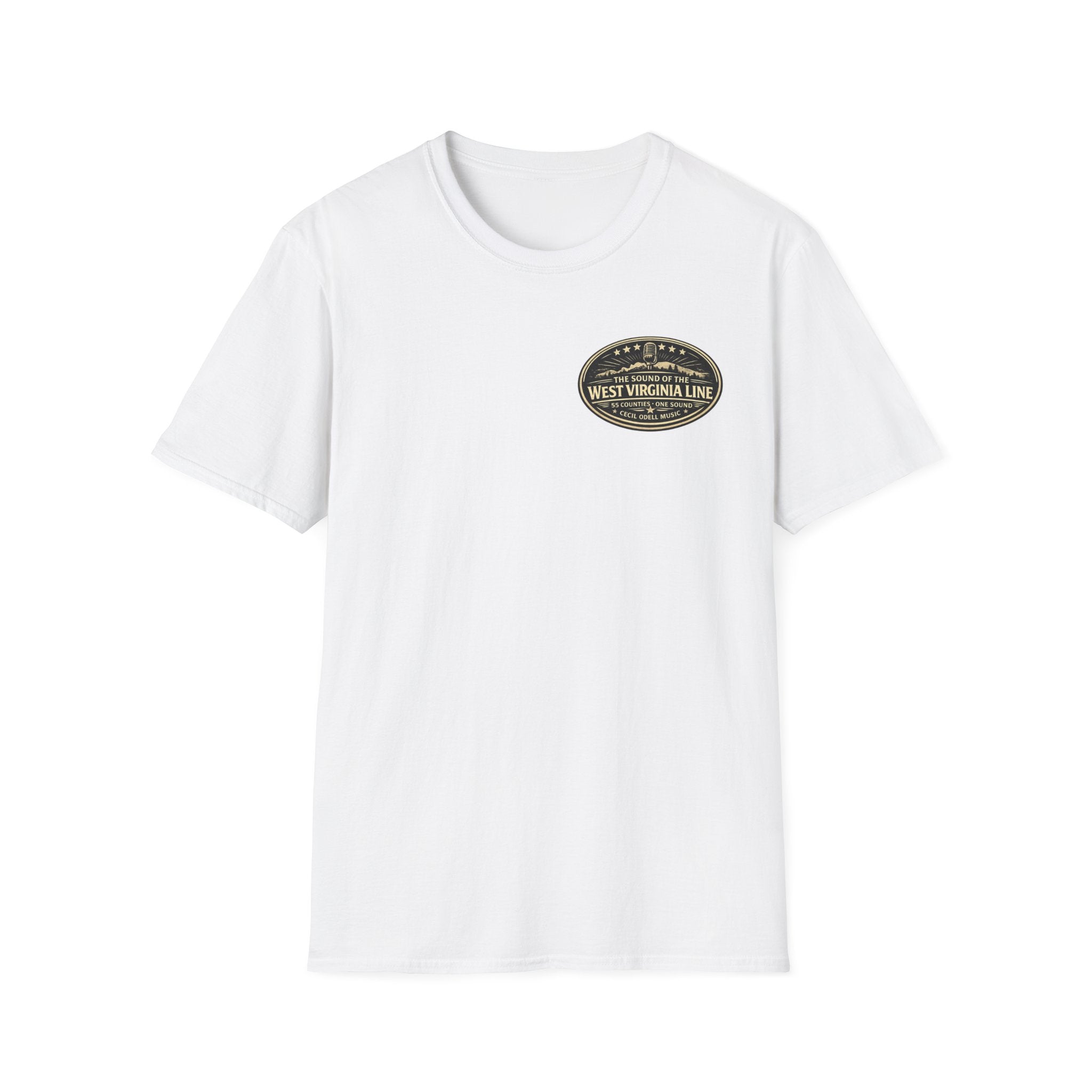 West Virginia Vintage Logo T-Shirt: Pleasants County Line Graphic Tee