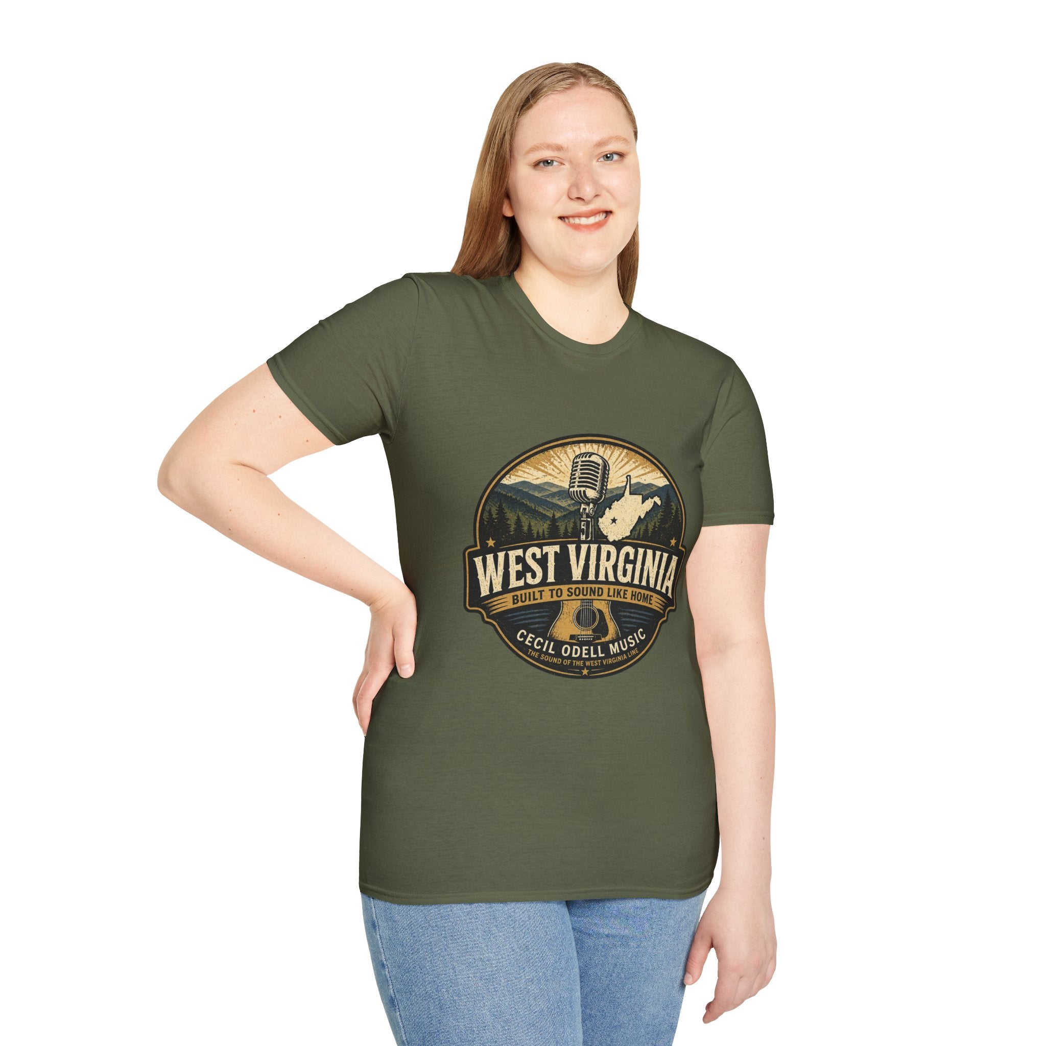 Grandma's Farm T-Shirt: West Union West Virginia Rustic Country Tee