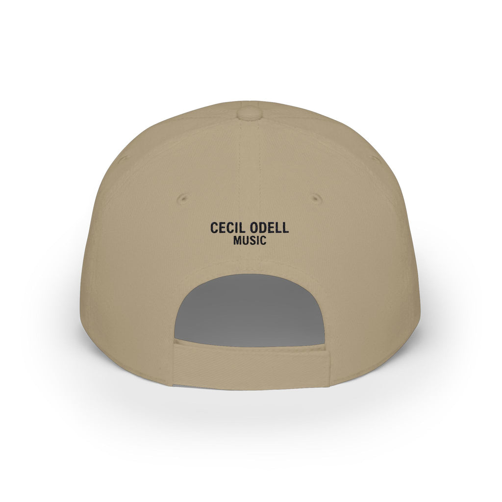 Cecil Odell Music Embroidered Baseball Cap